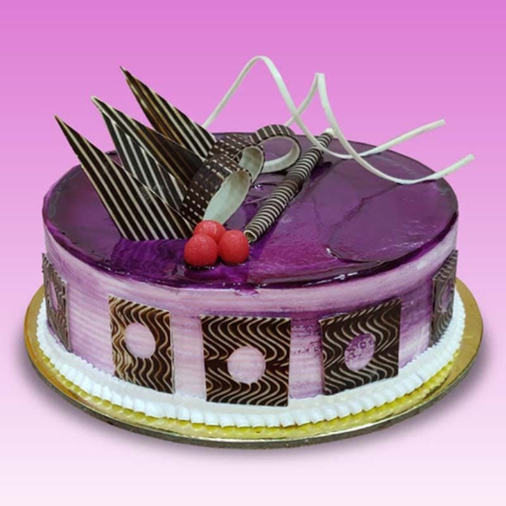 Deluxe Black Currant Celebration Cake
