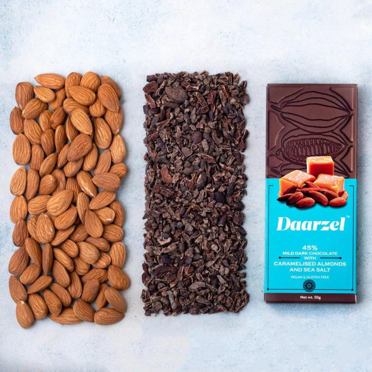Caramelized Almond & Sea Salt Mild Chocolate