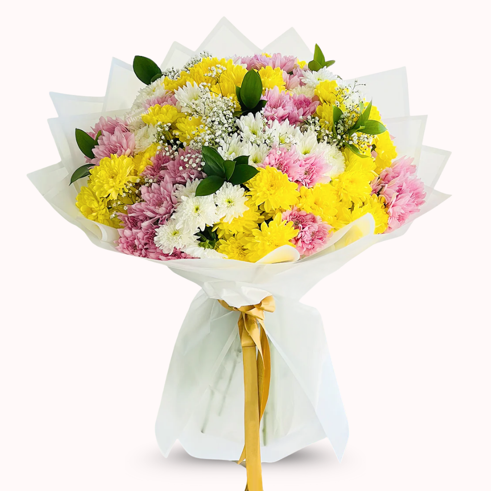 Colorful Chrysanthemum Bouquet