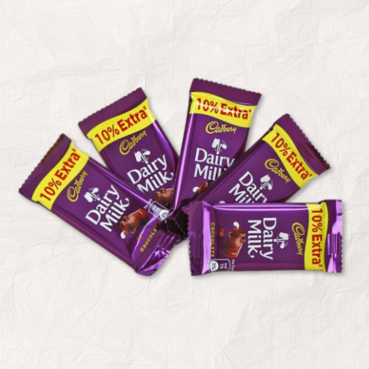 Dairy Milk ( 13 gms ) - 5 Pcs