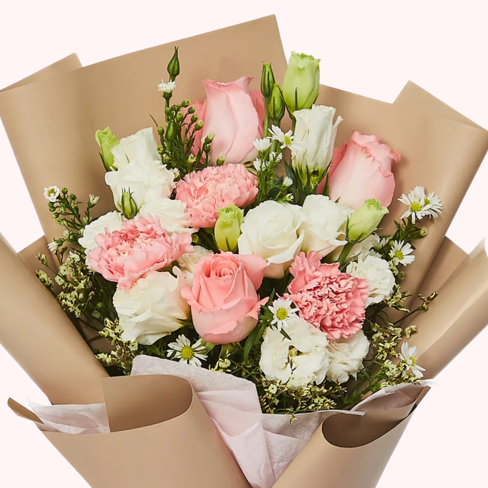 Luxe Pink and White Bouquet