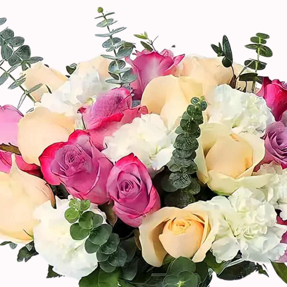 Rose and Carnation Embrace Bouquet