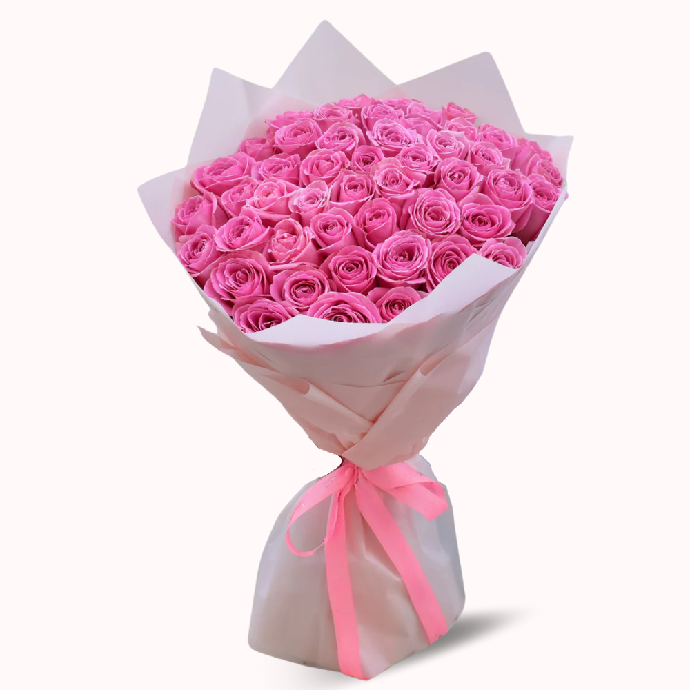 51 Pink Roses - Fresh & Elegant