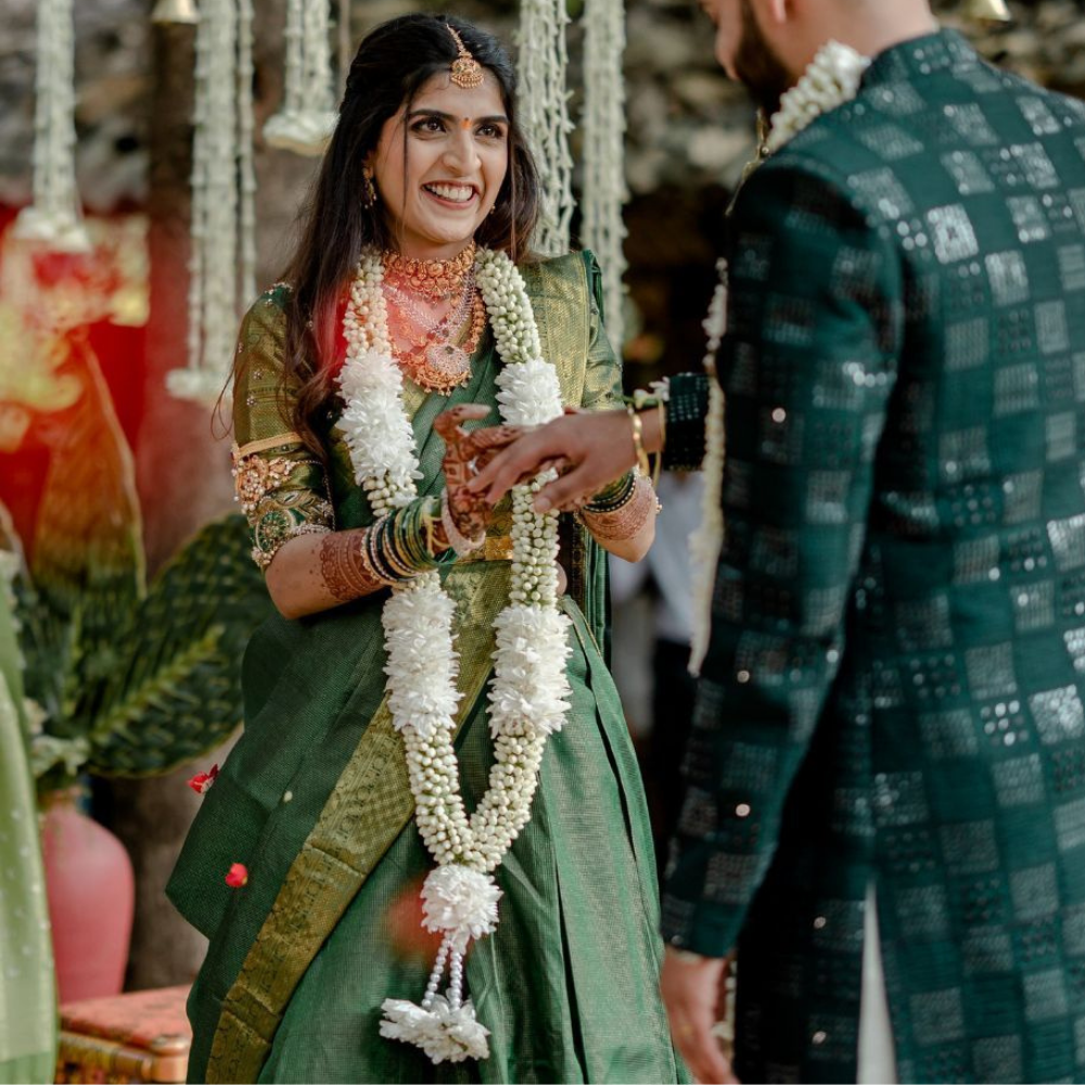 Handcrafted Jasmine  Wedding Garland