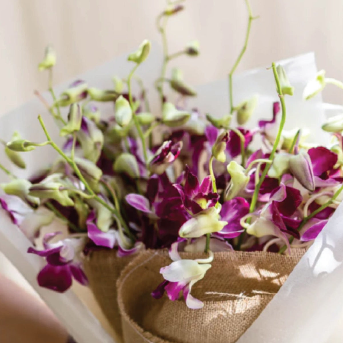 Purple Orchid Bouquet