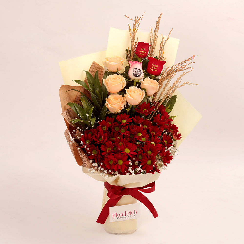 Cheerful Surprise Bouquet