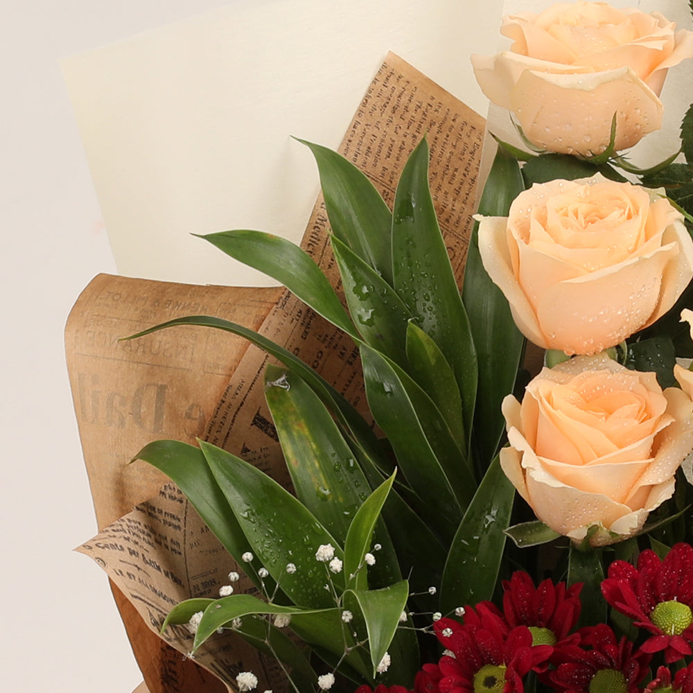 Cheerful Surprise Bouquet