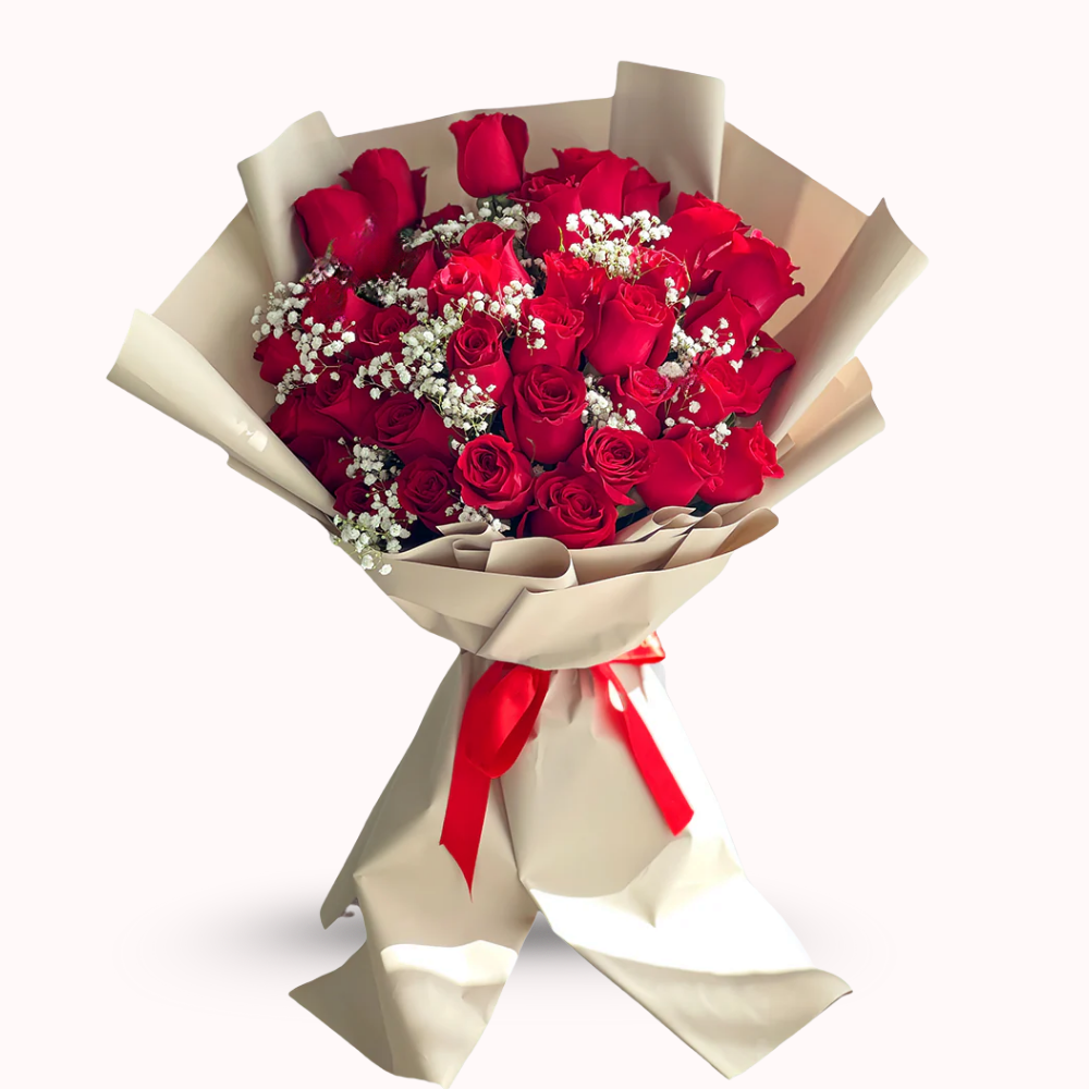 Heartfelt Red Rose Bouquet