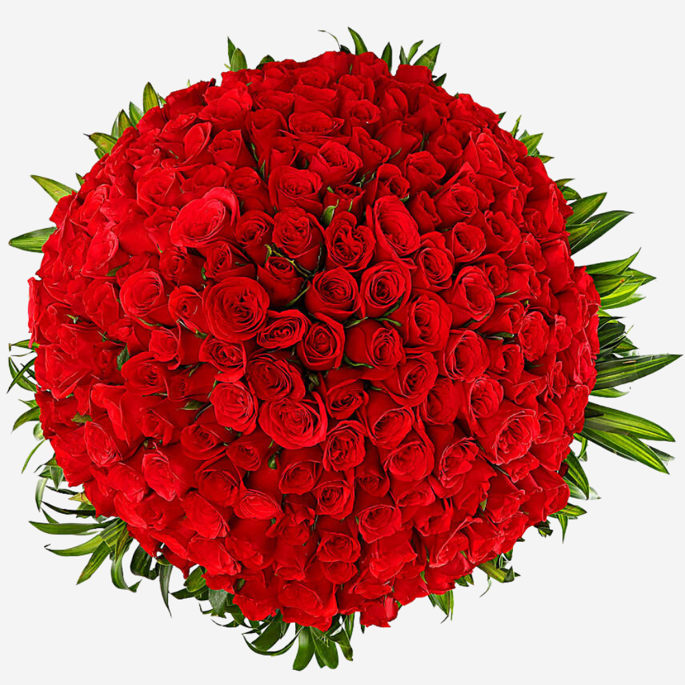 Grand Love 200 Red Roses Bouquet