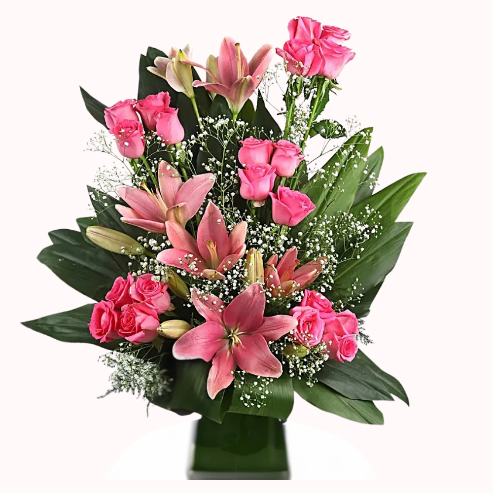 Sweet Dreams Lily & Rose Bouquet