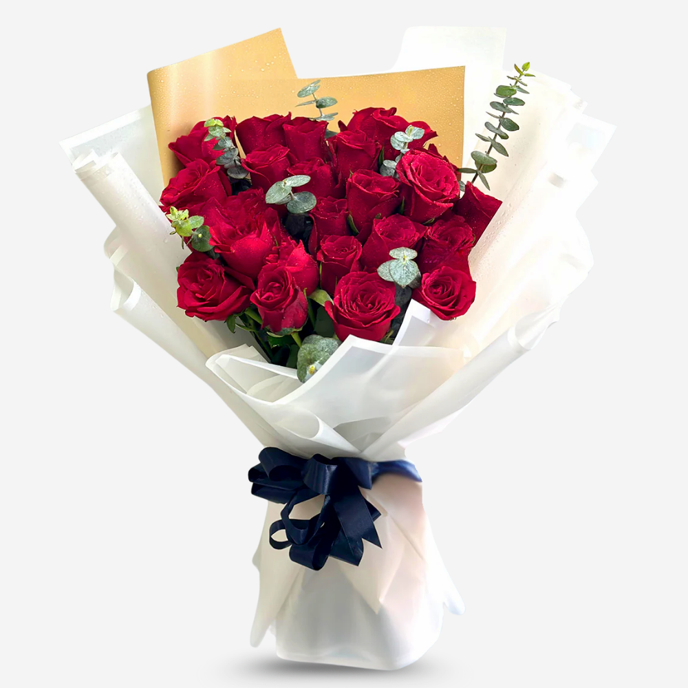 Romantic Red Roses for Your Partner