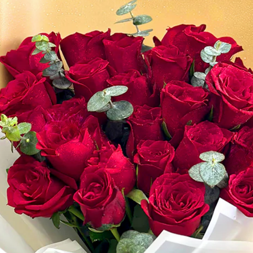 Romantic Red Roses for Your Partner