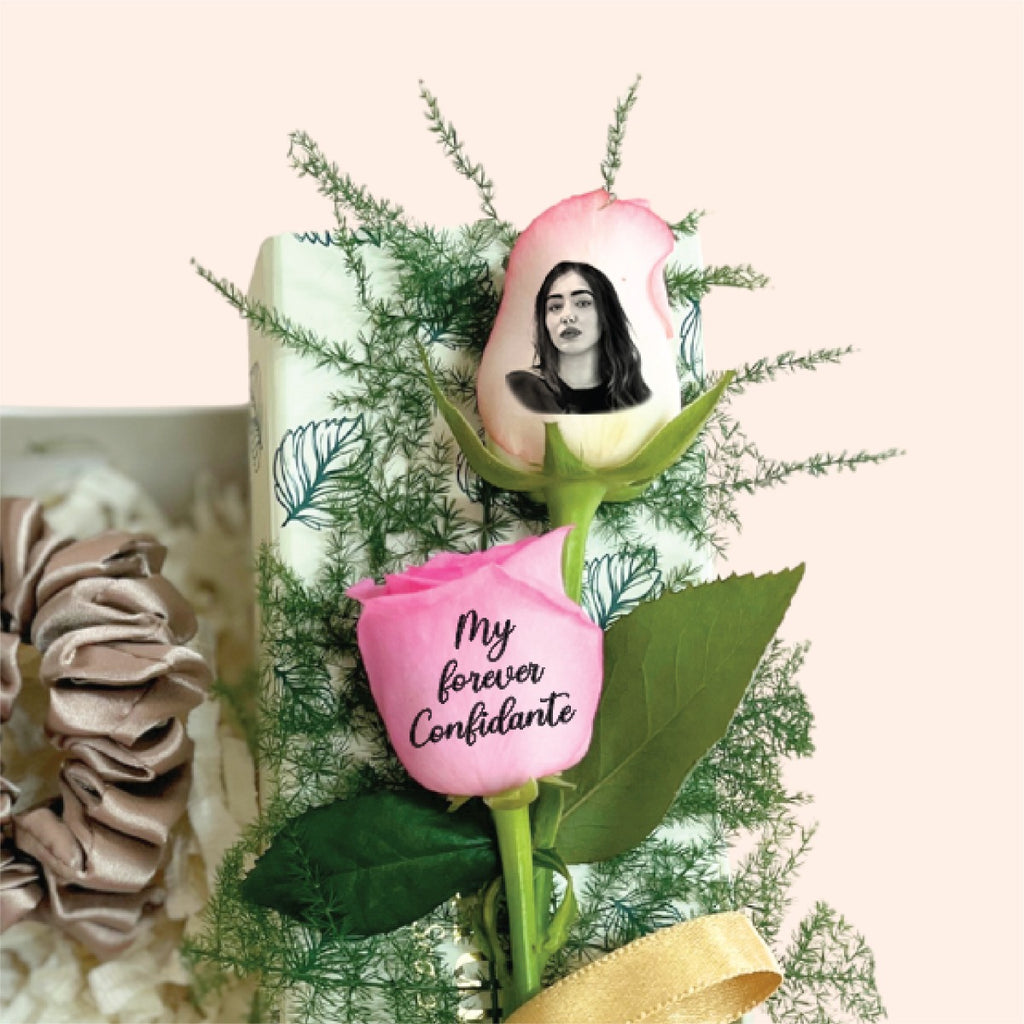 Personalized Sister Gift Box & Custom Roses