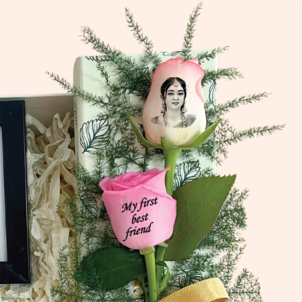 Sister Love Box with Mug, Frame & Personalized Roses