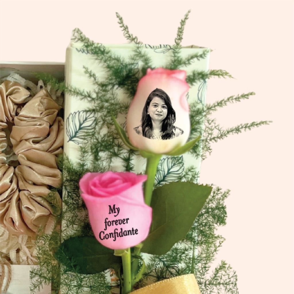 Sister Gift Box with Photo Rose, Journal & Fragrance Bar
