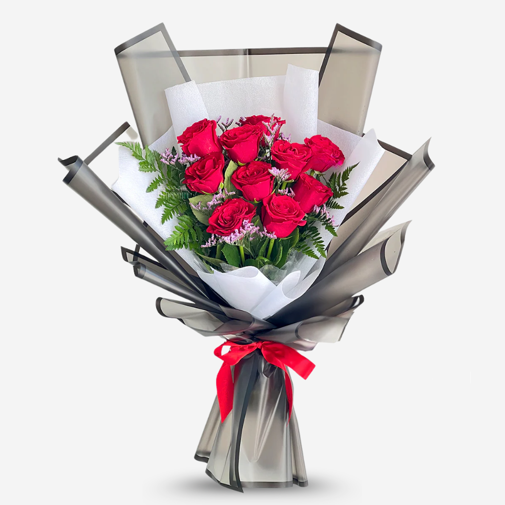 Whispers of Love Rose Bouquet