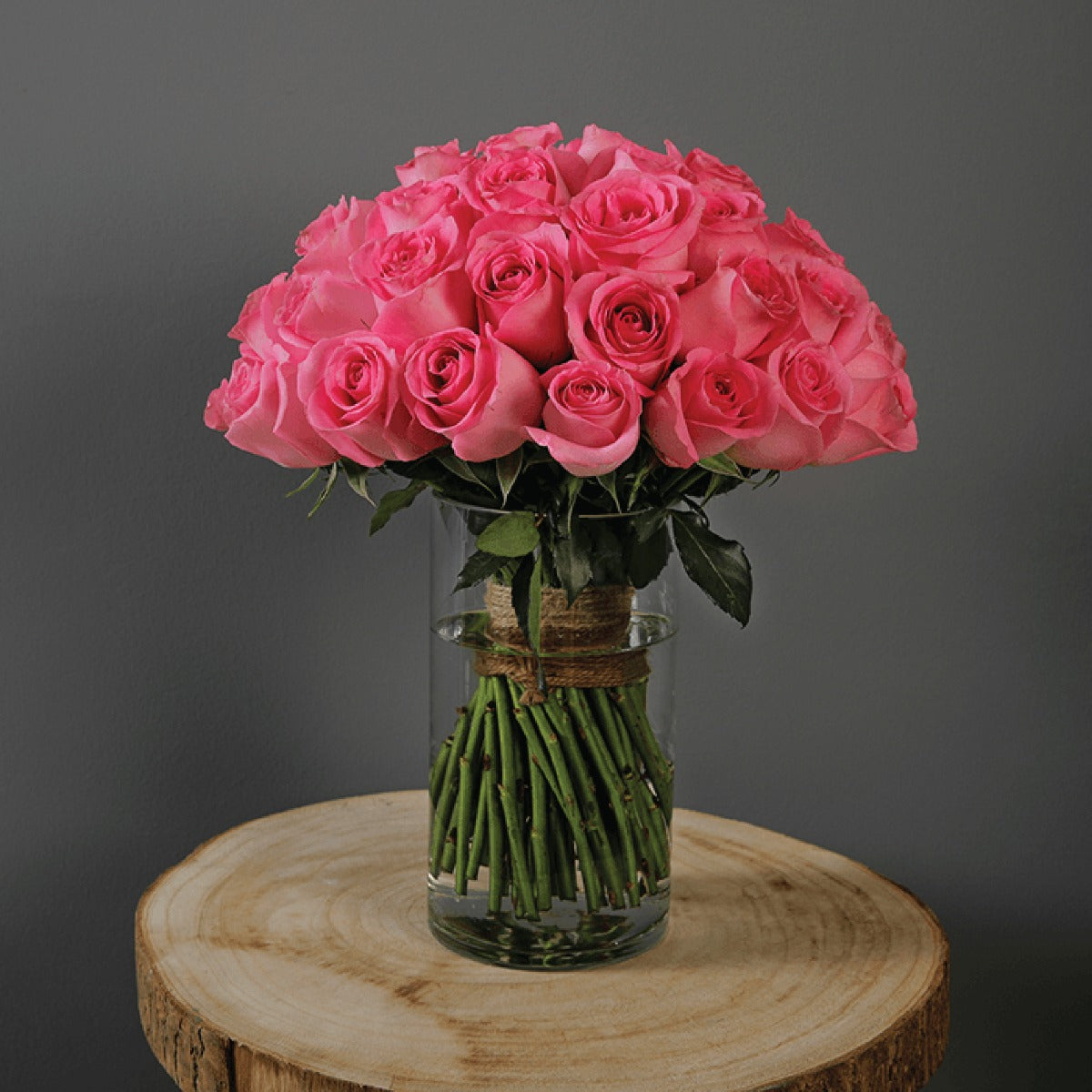 Premium Pink Roses Bouquet