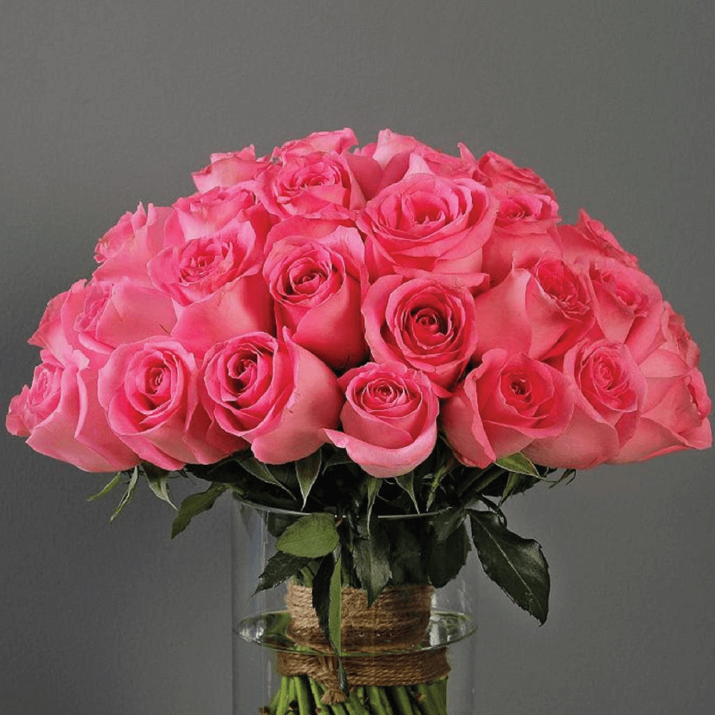 Premium Pink Roses Bouquet